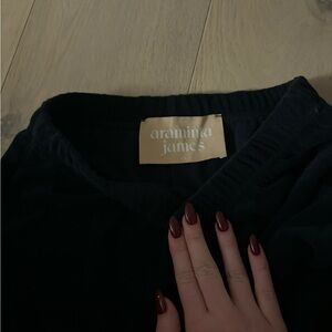 Araminta james velour pants